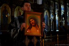 В Неделю сыропустную Владыка Артемий совершил литургию и вечерню с чином прощения в кафедральном соборе города Гродно