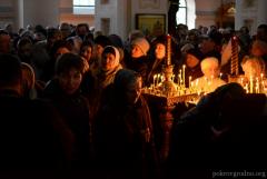 В Неделю сыропустную Владыка Артемий совершил литургию и вечерню с чином прощения в кафедральном соборе города Гродно