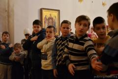 Чин прощения совершили в воскресной школе Покровского собора