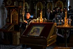 Архиепископ Артемий совершил повечерие с чтением Великого канона в кафедральном соборе Гродно