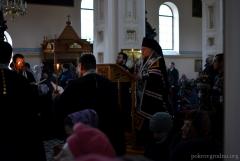 Архиепископ Артемий совершил повечерие с чтением Великого канона в кафедральном соборе Гродно