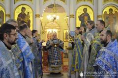 Архиепископ Артемий совершил литургию в храме вмч. Георгия поселка Красносельск