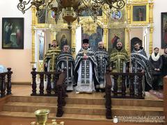В храме поселка Берестовица состоялось соборное богослужение духовенства Берестовицкого благочиния