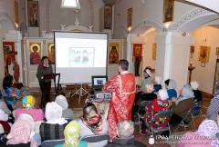 В храме святителя Луки прошла лекция на тему «Образ женщины в Библии»