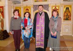 В храме святителя Луки прошла лекция на тему «Образ женщины в Библии»