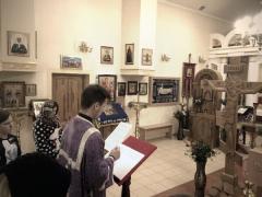 В Великий пост братчики прихода Мефодия и Кирилла города Волковыска возносят молитвы о болящих