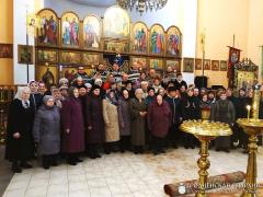 Соборное богослужение духовенства Мостовского благочиния