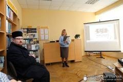Святар прыняў удзел у інфармацыйнай гадзіне, прысвечанай 500-годдзю з выхаду ў свет Псалтыру друкара Францішка Скарыны