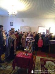 В Волковыске освятили кресты на купола строящегося храма Покрова Пресвятой Богородицы