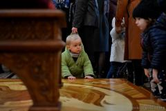 В Неделю Торжества Православия архиепископ Артемий совершил литургию в кафедральном соборе города Гродно