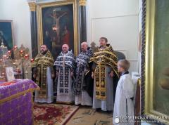 В храме агрогородка Массоляны состоялось соборное богослужение духовенства Берестовицкого благочиния