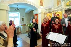 Архиерейский хор кафедрального собора города Гродно выступил в храме святителя Луки