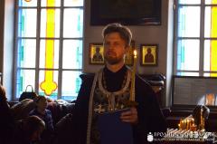 Владыка Артемий возглавил великое повечерие в храме святого князя Владимира города Гродно