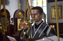 Владыка Артемий возглавил великое повечерие в храме святого князя Владимира города Гродно