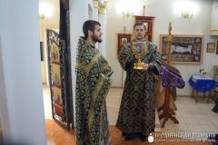 В Волковыске совершили миссионерскую Литургию Преждеосвященных Даров для молодежных братств благочиния