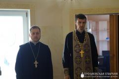 В Волковыске совершили миссионерскую Литургию Преждеосвященных Даров для молодежных братств благочиния