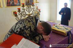 В Волковыске совершили миссионерскую Литургию Преждеосвященных Даров для молодежных братств благочиния