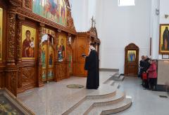 Архиепископ Артемий совершил великое повечерие в храме Собора Всех Белорусских Святых г. Гродно