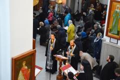 Архиепископ Артемий совершил великое повечерие в храме Собора Всех Белорусских Святых г. Гродно