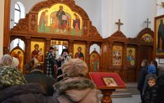 Архиепископ Артемий совершил великое повечерие в храме Собора Всех Белорусских Святых г. Гродно