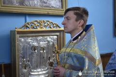 В день Благовещения Пресвятой Богородицы архиепископ Артемий совершил литургию в храме деревни Житомля