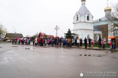 Праздничное мероприятие в честь Святой Пасхи прошло в агрогородке Озеры