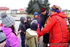 Праздничное мероприятие в честь Святой Пасхи прошло в агрогородке Озеры