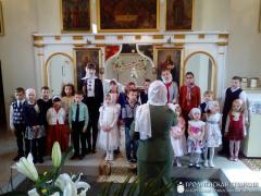 Пасхальный утренник на приходе Архистратига Михаила города Скидель