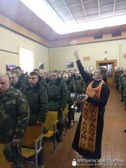 Священнослужители отдела по взаимодействию с вооруженными силами посетили своих подопечных