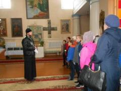 Учащиеся школы №5 города Мосты посетили церковь деревни Белавичи