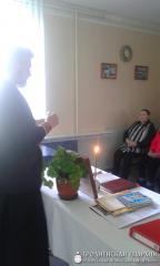 Пасхальный молебен в Волповской больнице