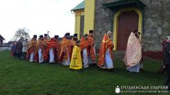 Соборное богослужение Щучинского благочиния