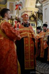 Архиепископ Артемий возглавил Пасхальную вечерню в кафедральном соборе города Гродно