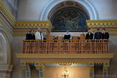 Архиепископ Артемий возглавил Пасхальную вечерню в кафедральном соборе города Гродно