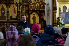 В Покровском соборе провели экскурсию для учеников гимназии №10