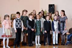 В воскресной школе Покровского собора прошел утренник "Светлый праздник Пасхи"