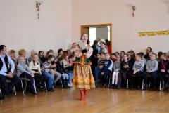 В воскресной школе Покровского собора прошел утренник "Светлый праздник Пасхи"