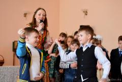 В воскресной школе Покровского собора прошел утренник "Светлый праздник Пасхи"