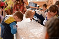 В воскресной школе Покровского собора прошел утренник "Светлый праздник Пасхи"