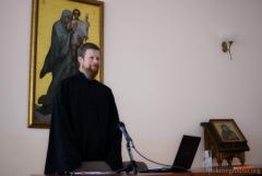 В Покровском соборе с лекциями для духовенства епархии выступили протоиерей Георгий Соколов и протодиакон Павел Бубнов