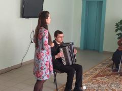 Прыход храма Архіерэйскага Падвор’я арганізаваў Велікодны канцэрт для насельнікаў Гродзенскага дома-інтэрната для састарэлых