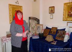 В храме святителя Луки состоялось открытие выставки, посвященной празднику Пасхи