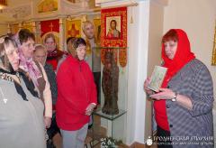 В храме святителя Луки состоялось открытие выставки, посвященной празднику Пасхи