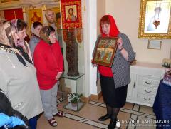 В храме святителя Луки состоялось открытие выставки, посвященной празднику Пасхи