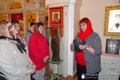 В храме святителя Луки состоялось открытие выставки, посвященной празднику Пасхи