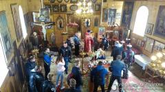 Священник благословил открытие мотосезона в городе Мосты