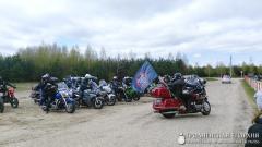 Священник благословил открытие мотосезона в городе Мосты