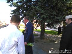 Настоятель прихода агрогородка Обухово принял участие в митинге ко Дню победы