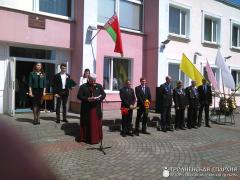 Настоятель прихода агрогородка Обухово принял участие в митинге ко Дню победы