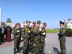 Настоятель прихода агрогородка Обухово принял участие в митинге ко Дню победы